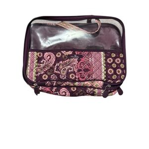 Modella Floral Paisley Bag in Purple and Pink